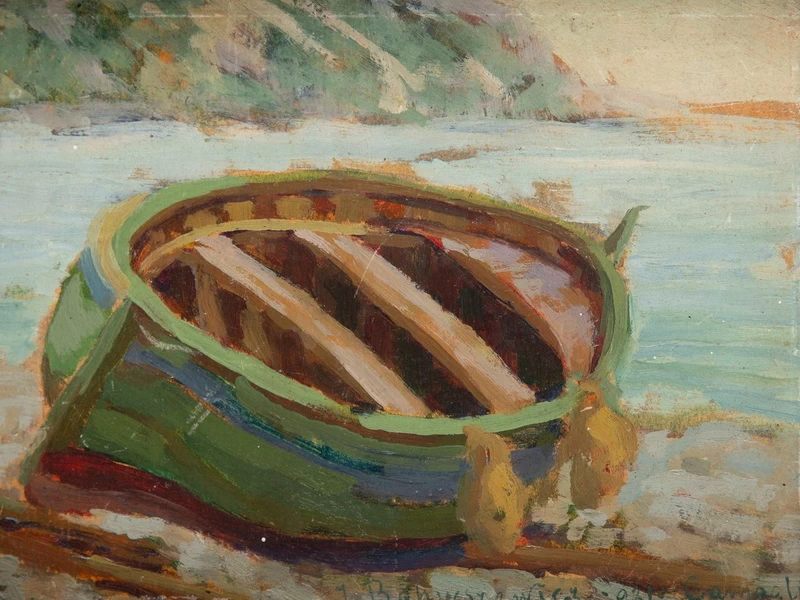 1875-Jan Bohuszewicz - La costa di Camogli, 1921